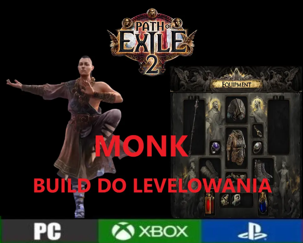 Build Monk do levelowania